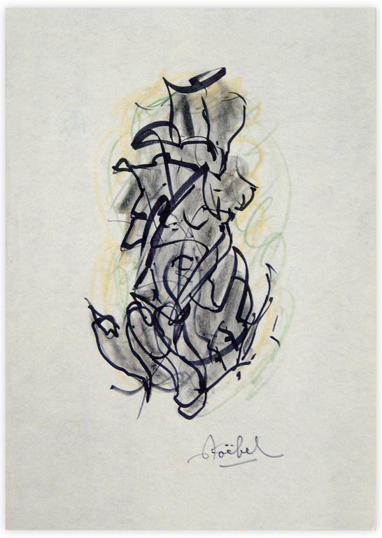 Catalogue raisonné, Edgar Stoëbel, abstract — 