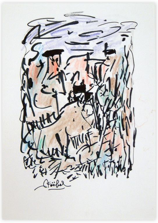Catalogue raisonné, Edgar Stoëbel, landscape — 