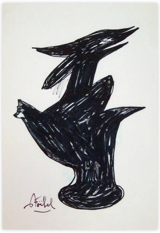 Catalogue raisonné, Edgar Stoëbel, abstract — 