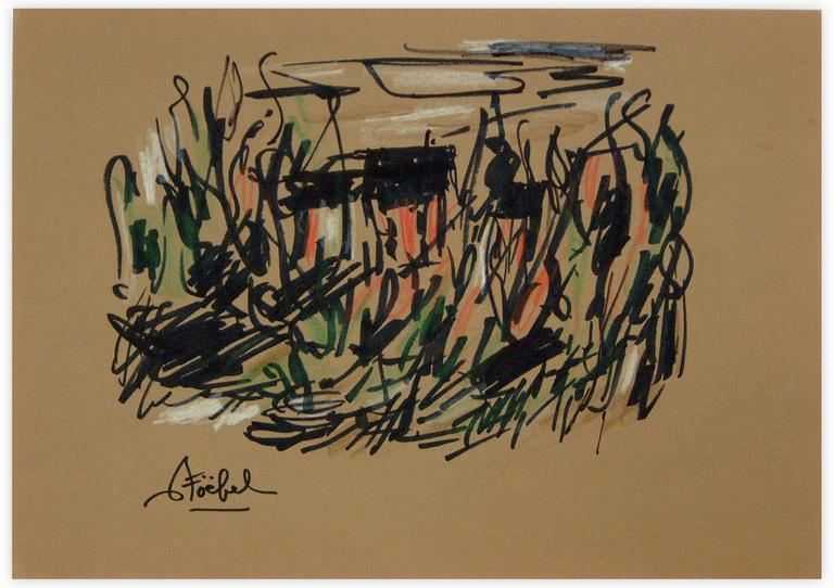 Catalogue raisonné, Edgar Stoëbel, landscape — 