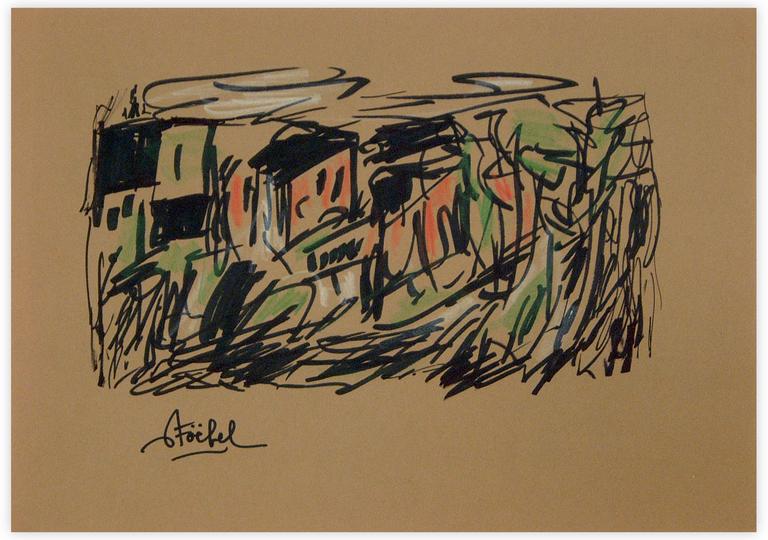 Catalogue raisonné, Edgar Stoëbel, landscape — 