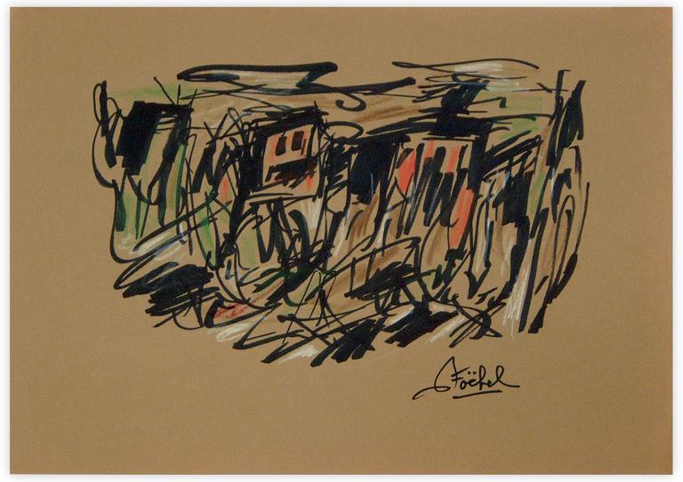 Catalogue raisonné, Edgar Stoëbel, landscape — 