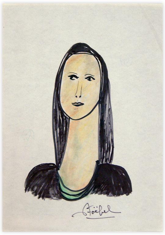 Catalogue raisonné, Edgar Stoëbel, femme — 