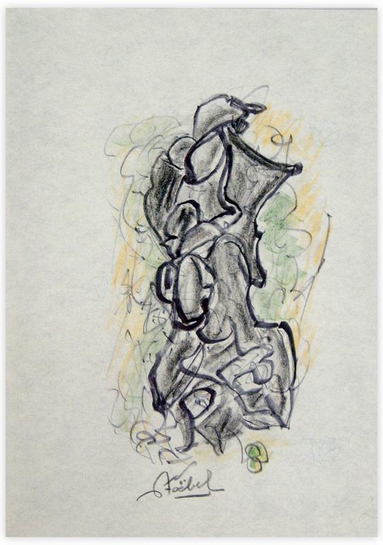Catalogue raisonné, Edgar Stoëbel, abstract — 