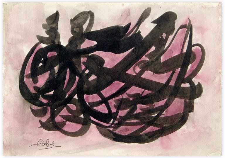 Catalogue raisonné, Edgar Stoëbel, abstract — 