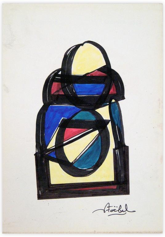 Catalogue raisonné, Edgar Stoëbel, abstract — 