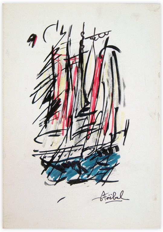 Catalogue raisonné, Edgar Stoëbel, mâts et voiles — 