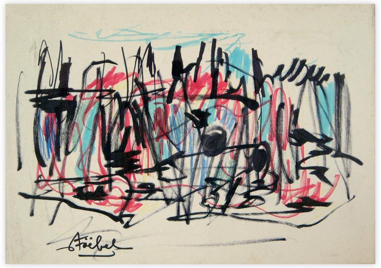Catalogue raisonné, Edgar Stoëbel, abstract — 