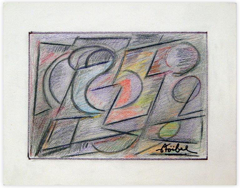 Catalogue raisonné, Edgar Stoëbel, abstract — 