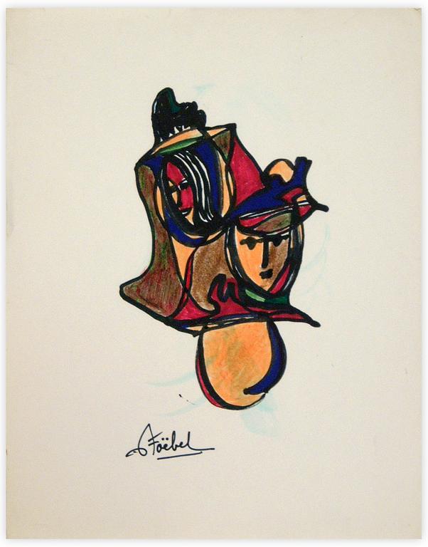 Catalogue raisonné, Edgar Stoëbel, abstract — 