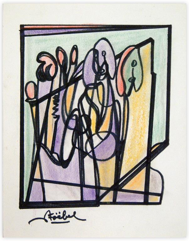 Catalogue raisonné, Edgar Stoëbel, abstract — 