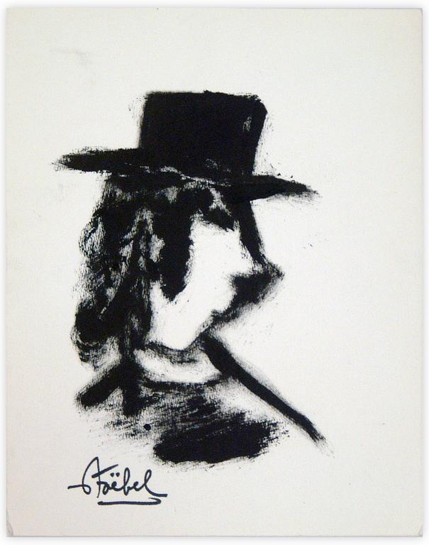 Catalogue raisonné, Edgar Stoëbel, avec chapeau — 