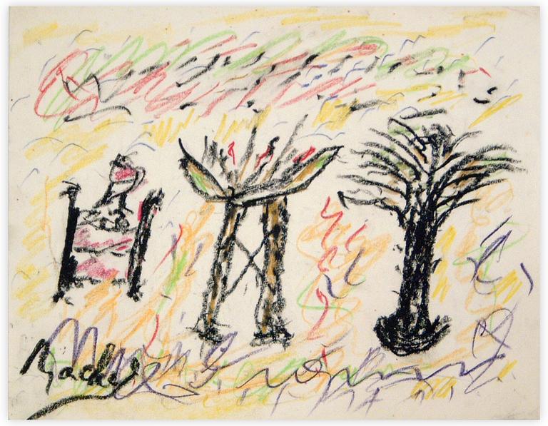 Catalogue raisonné, Edgar Stoëbel, Ce travail est signé "Rachel" ?.... — 