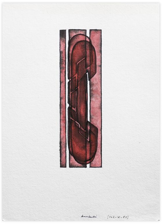 Catalogue raisonné, Henri Maccheroni, Archéologies blanches - 1981