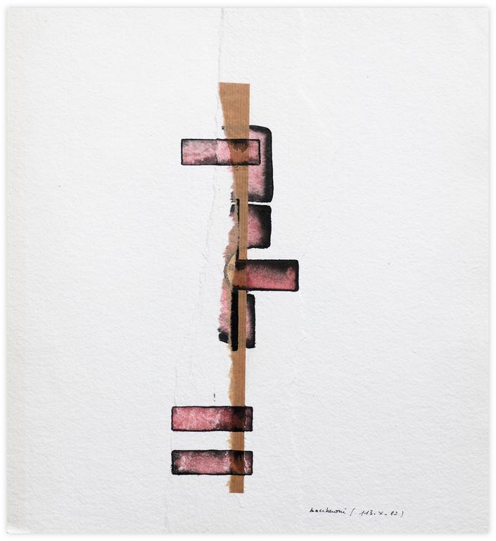 Catalogue raisonné, Henri Maccheroni, Archéologies blanches - 1982