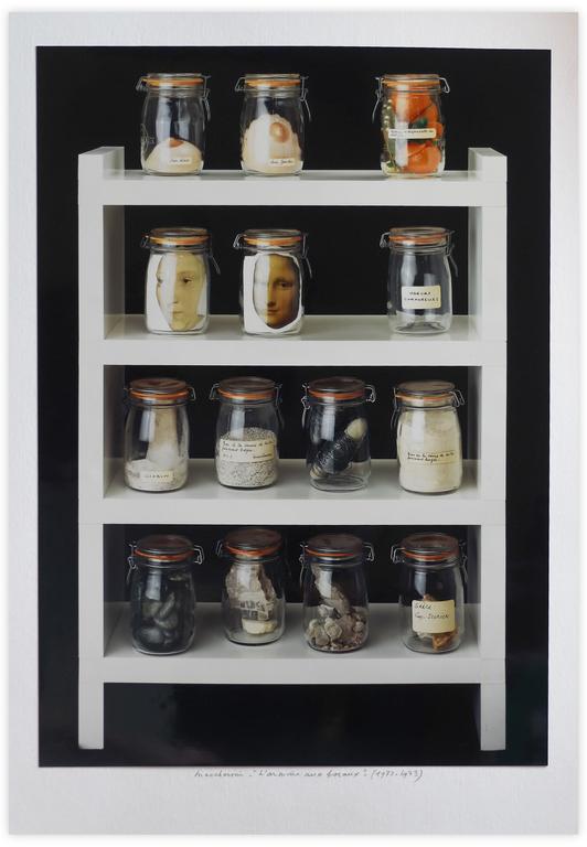 Catalogue raisonné, Henri Maccheroni, La seconde Armoire aux bocaux ; Les Attitudes socio-critiques - circa 1972-1973