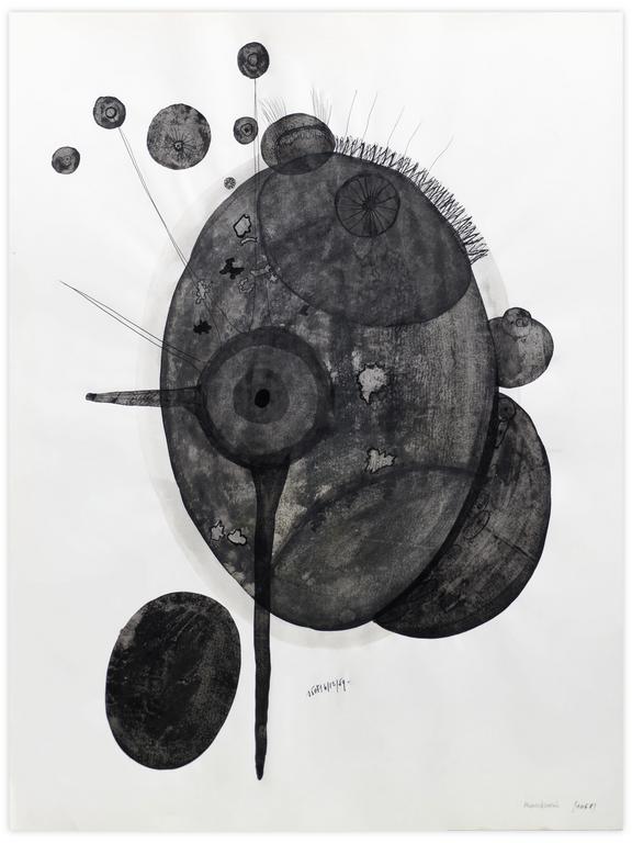 Catalogue raisonné, Henri Maccheroni, Sans titre, Journal de l’œuvre - 1959