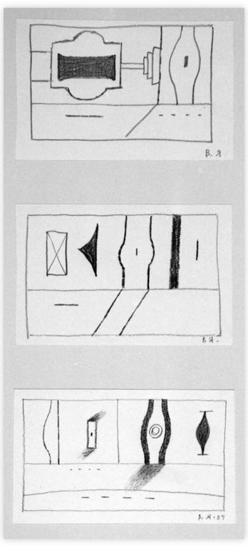 Catalogue raisonné, Vladimir Yankilevsky, G3-94-13,14,15