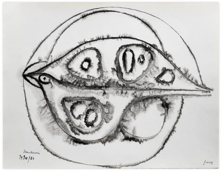 Catalogue raisonné, Henri Maccheroni, Sans titre, Journal de l’œuvre - 1960