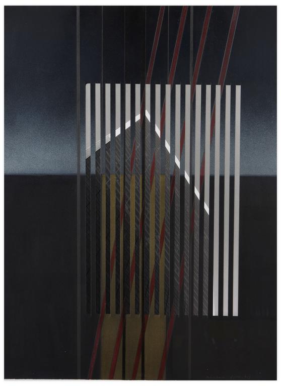 Catalogue raisonné, Henri Maccheroni, Manhattan-gris - circa 1980