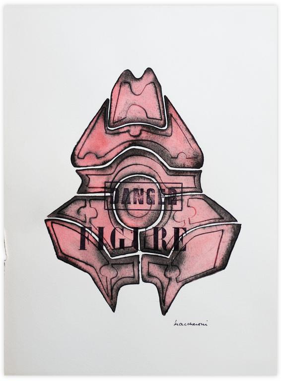 Catalogue raisonné, Henri Maccheroni, Archéologies blanches II - 1976
