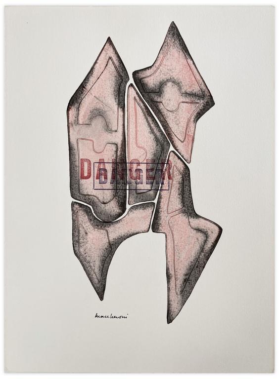 Catalogue raisonné, Henri Maccheroni, Archéologies blanches II - 1976