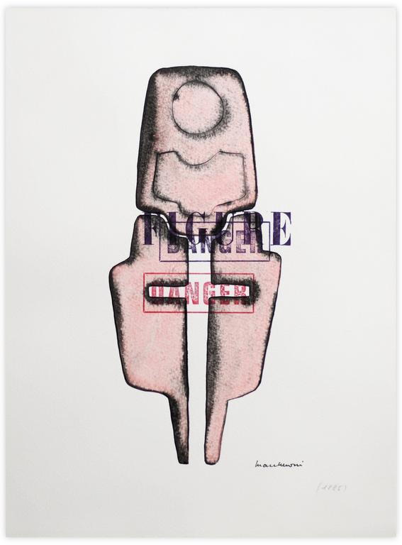 Catalogue raisonné, Henri Maccheroni, Archéologies blanches II - 1976