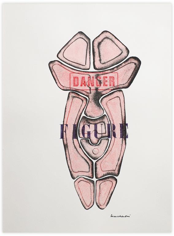 Catalogue raisonné, Henri Maccheroni, Archéologies blanches II - 1976