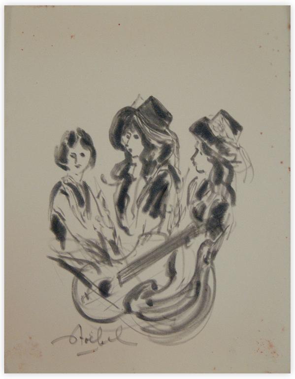 Catalogue raisonné, Edgar Stoëbel, 3 mélomanes — 