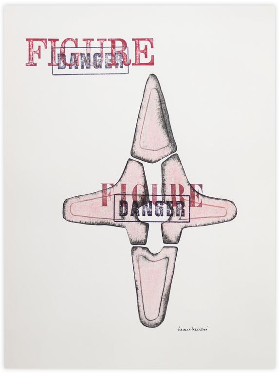 Catalogue raisonné, Henri Maccheroni, Archéologies blanches II - 1976