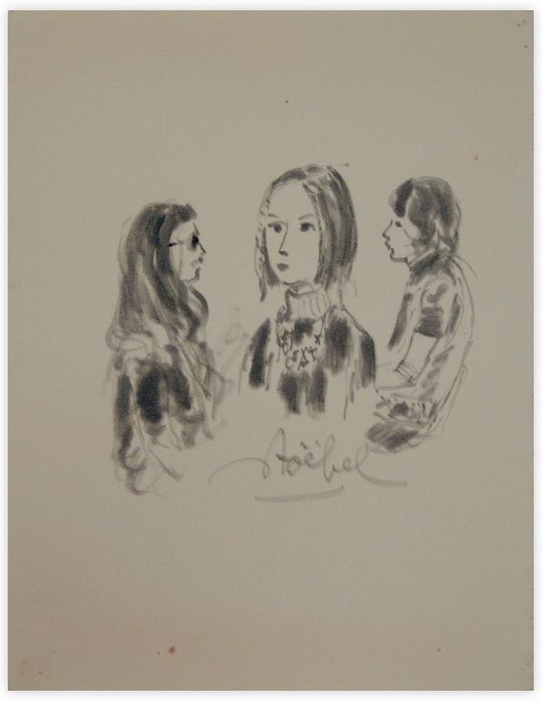 Catalogue raisonné, Edgar Stoëbel, personnages — 