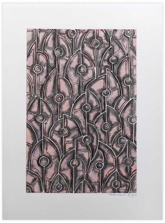 Catalogue raisonné, Henri Maccheroni, Matière-signe II - 1976