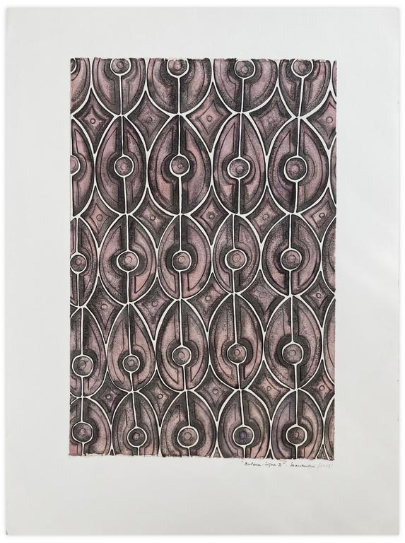 Catalogue raisonné, Henri Maccheroni, Matière-signe II - 1977
