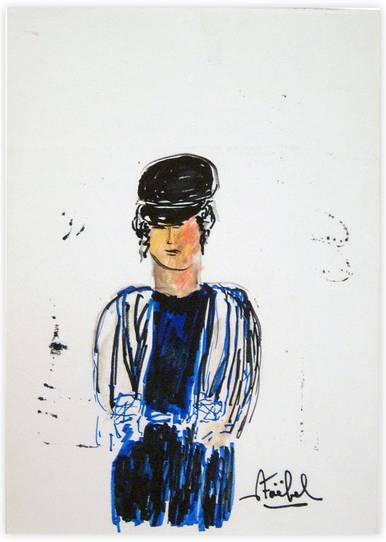 Catalogue raisonné, Edgar Stoëbel, personnage — 