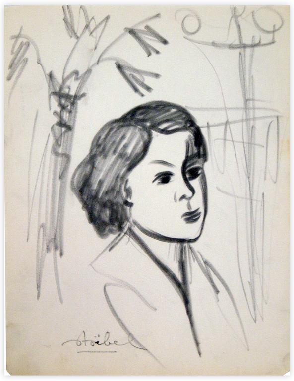 Catalogue raisonné, Edgar Stoëbel, Nice - portrait — 1960