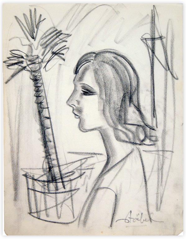 Catalogue raisonné, Edgar Stoëbel, Nice - portrait — 1960