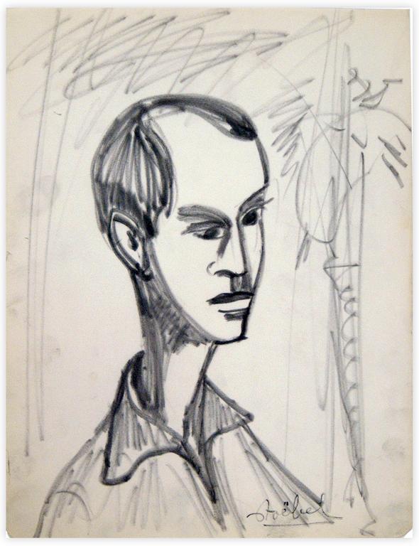 Catalogue raisonné, Edgar Stoëbel, Nice - portrait — 1960