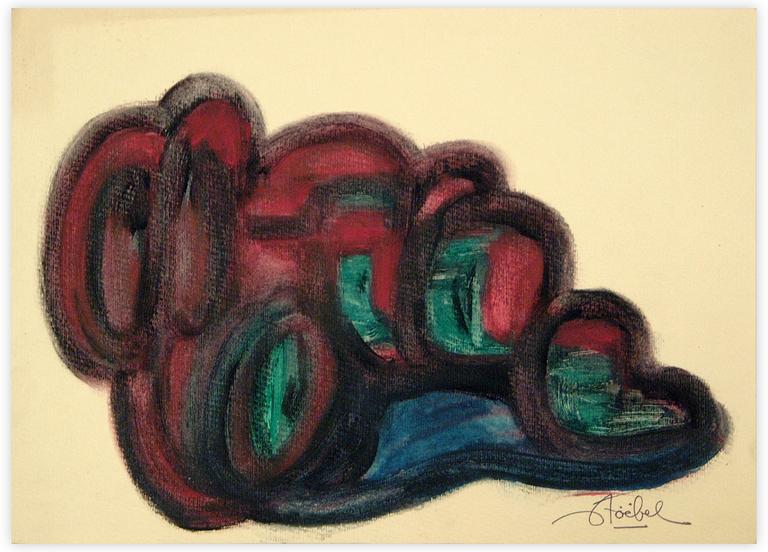 Catalogue raisonné, Edgar Stoëbel, abstract — 