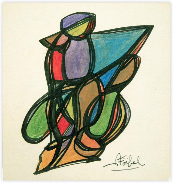 Catalogue raisonné, Edgar Stoëbel, abstract — 