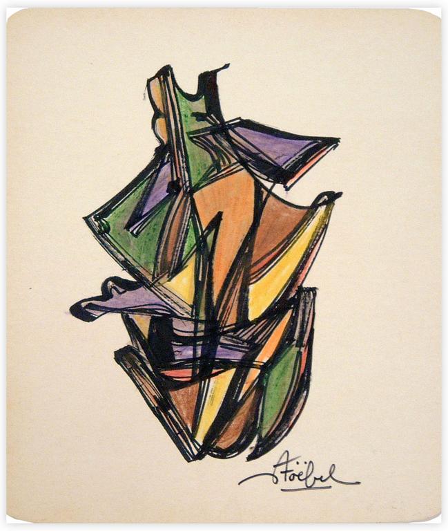 Catalogue raisonné, Edgar Stoëbel, abstract — 