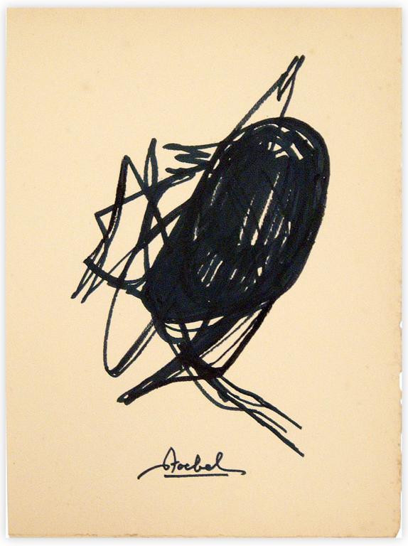 Catalogue raisonné, Edgar Stoëbel, abstract — 