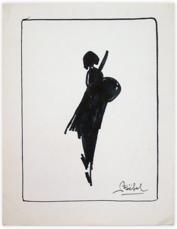 Catalogue raisonné, Edgar Stoëbel, marcheur — 