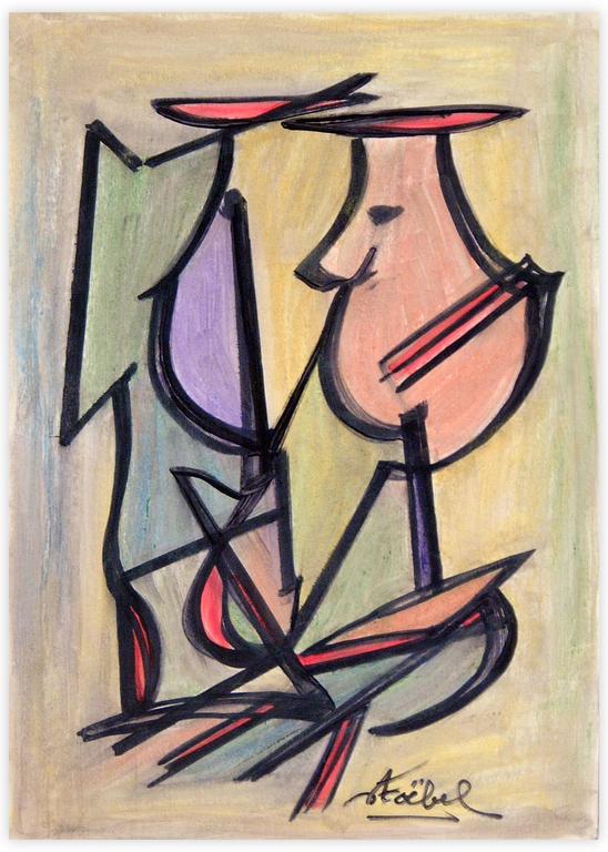 Catalogue raisonné, Edgar Stoëbel, abstract — 