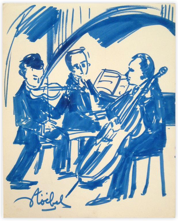 Catalogue raisonné, Edgar Stoëbel, musiciens — 