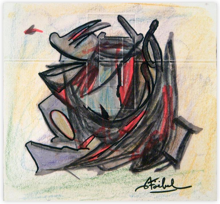 Catalogue raisonné, Edgar Stoëbel, abstract — 