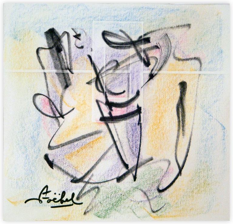 Catalogue raisonné, Edgar Stoëbel, abstract — 