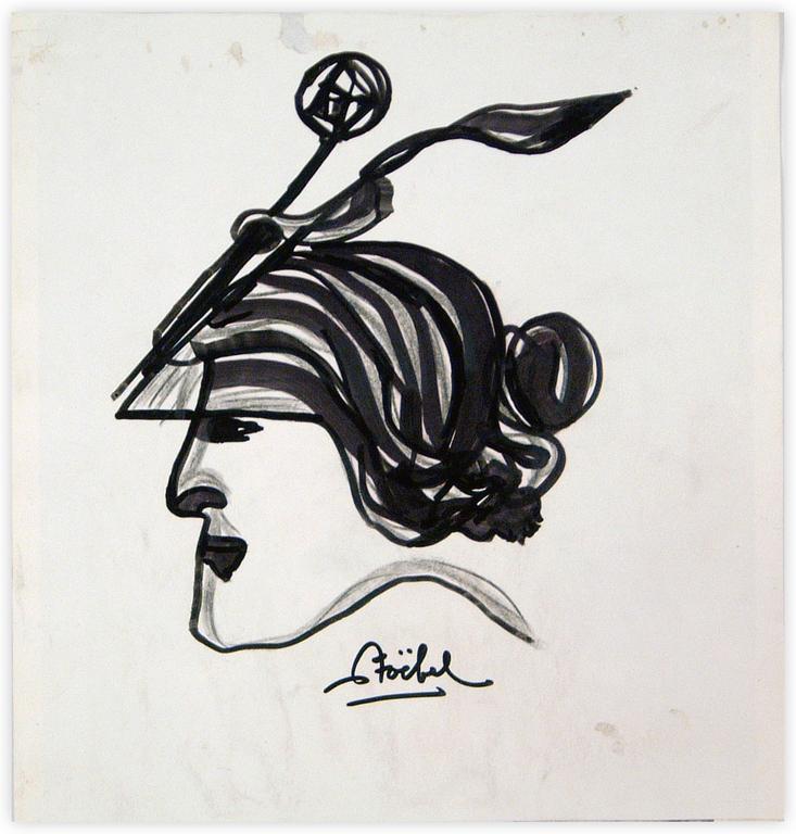 Catalogue raisonné, Edgar Stoëbel, visage — 