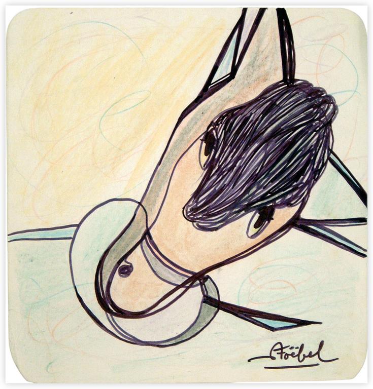 Catalogue raisonné, Edgar Stoëbel, tête de cheval — 