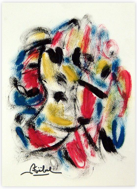 Catalogue raisonné, Edgar Stoëbel, abstract — 