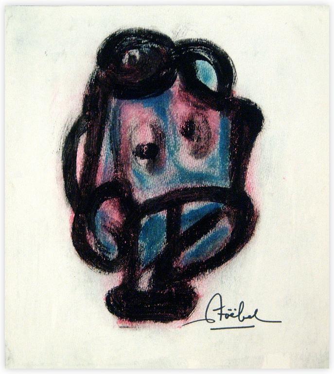 Catalogue raisonné, Edgar Stoëbel, abstract — 